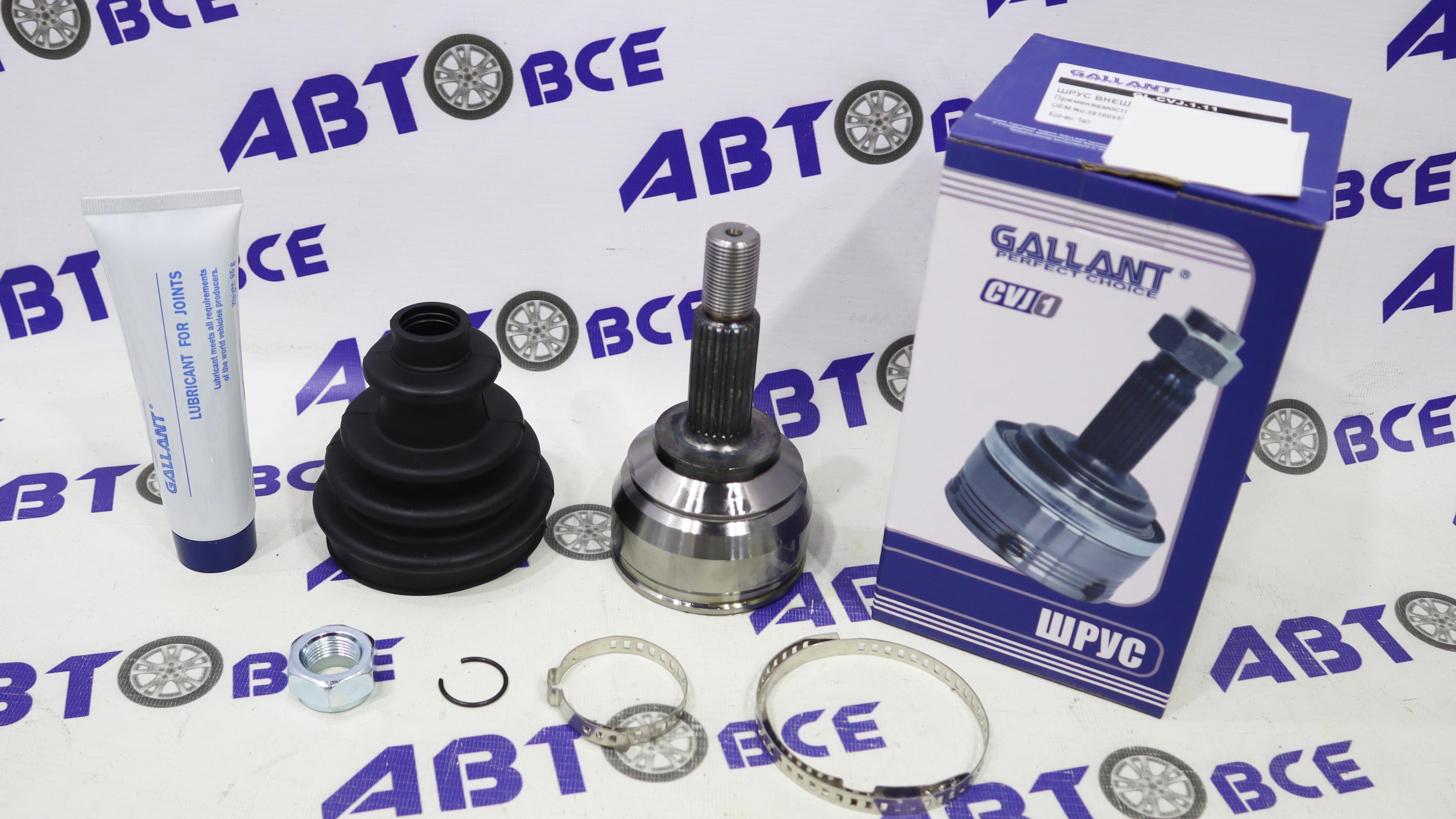 Шрус наружный Largus, Logan 1.6 16V  (22*23 зубьев) GALLANT